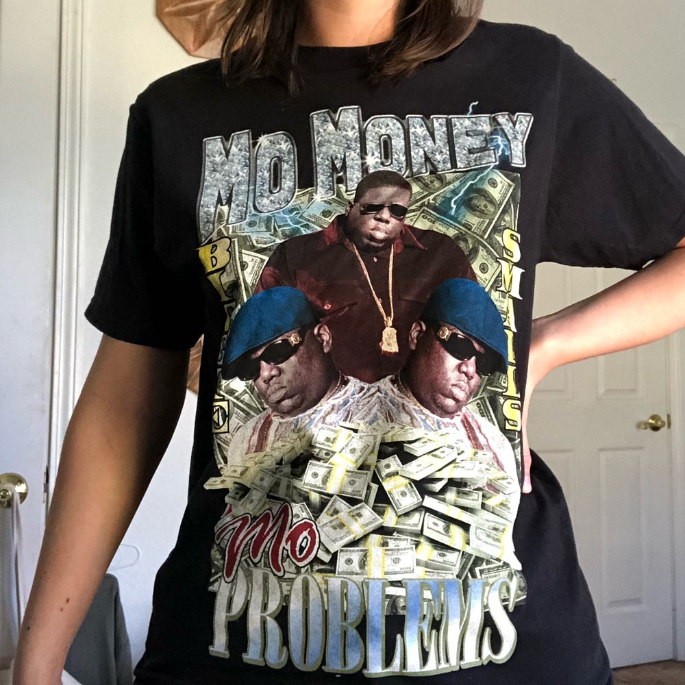Notorious Big t-shirt.